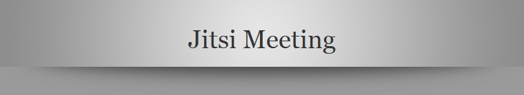 Jitsi Meeting
